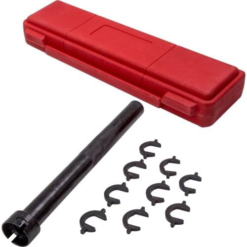 10pcs Dual Inner Tie Rod Removal Installation Remover Adaptors Mechanics Tools