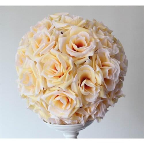 SPR 2pcs/lot 50CM Pomander rose ball EMS Free shipping bride holding wedding kissing flower ball party/home decoration flower