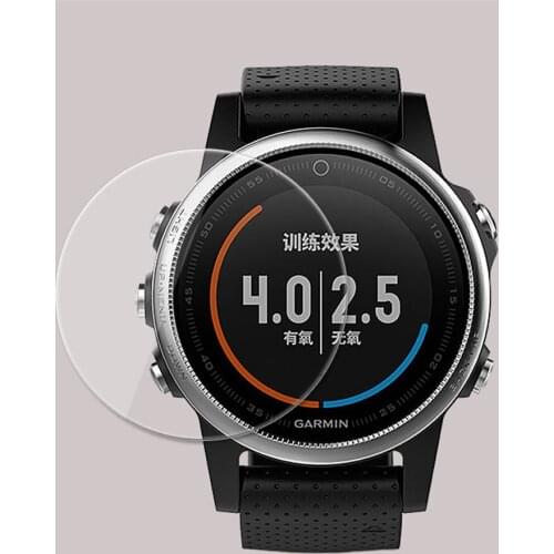 3Pcs/Lot 9H 2.5D Premium Screen Protector Film For Garmin Fenix 5 Fenix5s Smart Watch Clear Tempered Glass For Garmin Fenix5/5s