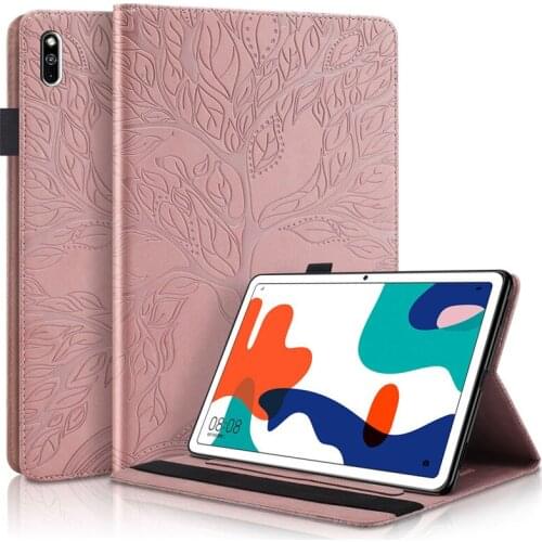 3D Tree Embossed for Huawei MatePad 10 4 Case BAH3-W09 BAH3-AL00 Tablet for Funda Huawei Matepad 10 4 10.4 Case Cover