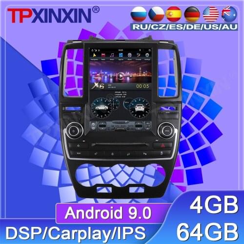 64G For Land Rover Freelander 2 2007-2015 Android 9 Car Radio Tape Recorder Multimedia Player GPS Navigation Tesla 10.4 Screen