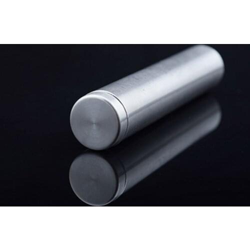 DHL Free Shipping Stainless Steel Mexican Standoff Screw Head Covers Advertising Sign Holder 19*80mm 100Pcs/lot