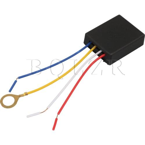 BQLZR 4.5x3.5x1.4cm Rectangle Control Sensor Dimmer 3 Way 110V Lamp Fitting