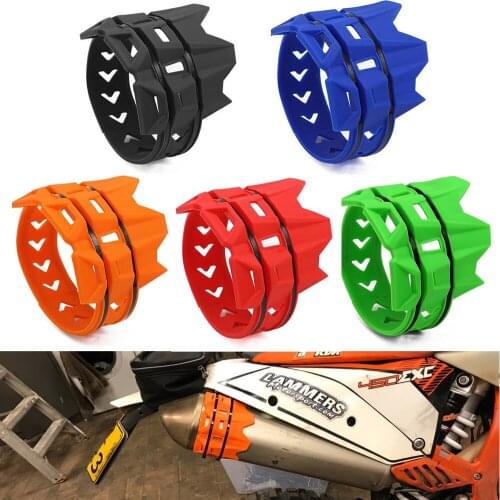 Motorcycle Exhaust muffler covers For yamaha majesty 400 honda rebel suzuki bandit 400 bmw k1200lt davidsion touring