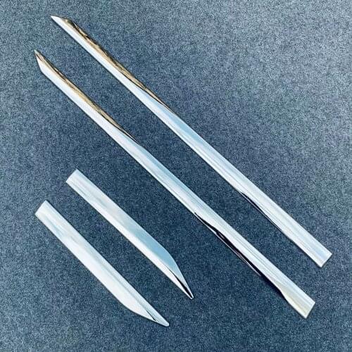 For Toyota Corolla Cross 2020 2021 ABS Chrome Side Door Body Molding Line Cover Trim Protector Decoration Exterior Accessories