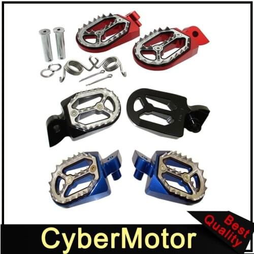 Racing Footpegs For Yamaha YZ426F 2000-2002 YZ85 2002-2018 YZ125/250 1999-2008 YZ250F 2001-2018 WR250F/450F 2001-2009 2011-2018