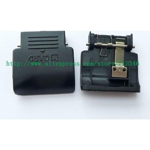 NEW SD Memory Card Cover For Nikon D5100 Digital Camera Repair Part With METAL & Spring