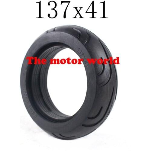 2019 New Good Quality 137x41 Rubber Solid Tire with Grooves for Hoverboard Self Balancing Electric Scooter
