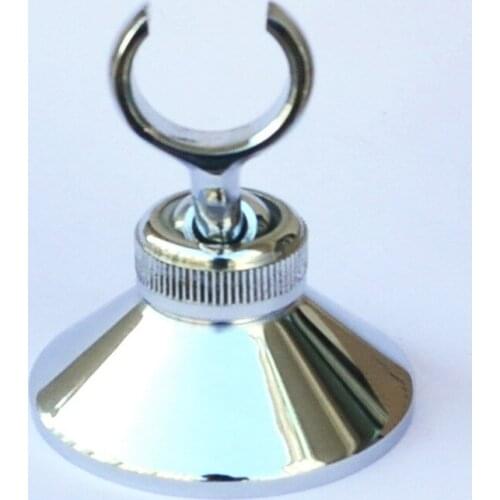 New Polished Chrome Bathroom Hand Held Mixer Shower Head Holder Bracket Wall Fixture Bathroom Accessory ash060