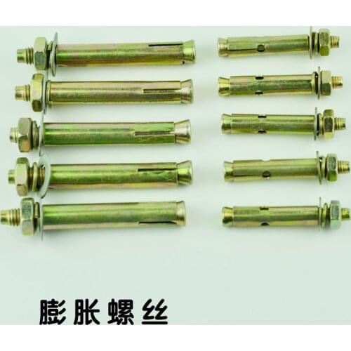 Wholesale High quality expansion screw Heavy hanging plate bolt Pull explosion screw Explosive screw DIY lighting accessories