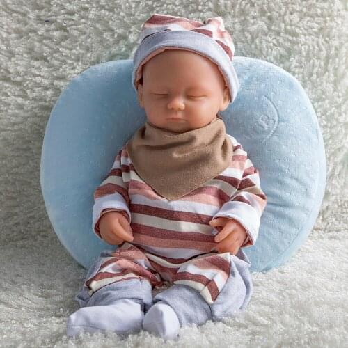 15" 1.8KG Lifelike Full Body Soft Silicone Reborn Baby Girl Dolls Floppy Toddler Boy Toys