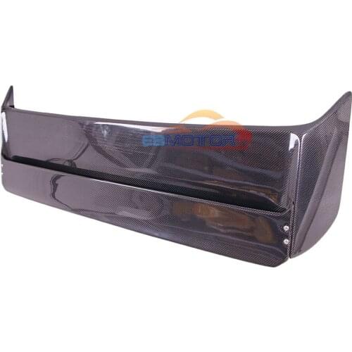 Real Carbon Fiber Rear Trunk Roof Spoiler Wing 1pair for Benz W463 G320 G350 G400 G500 G500 G55 G63 G65 1990-2018 M139
