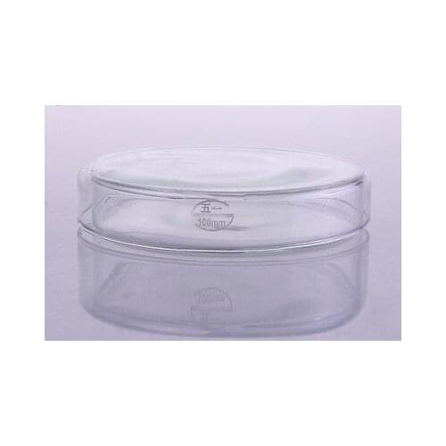 100mm Glass Reusable Tissue Petri culture dish Plate with cover For Chemistry Laboratory