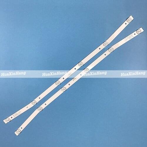 LED blaklight strip 6 lamp For JS-D-JP32DM-061EC (80510) MS-L2082 E32DM1000 HE-75 backlight lamp