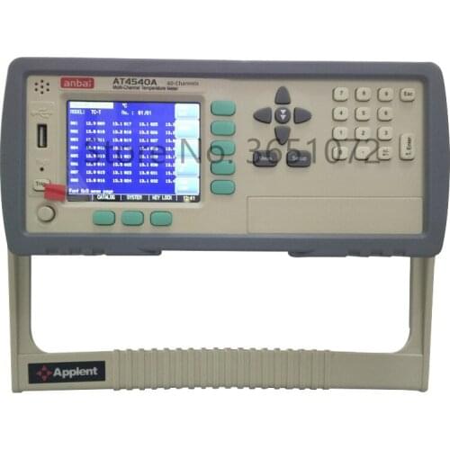 AT4540A Temperature Tester Data Recorder with 40 Channels