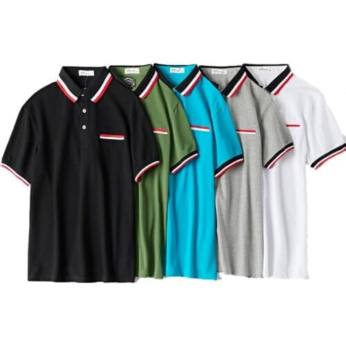 2021 New Plus Size Men Polo Shirts Summer Breathable Cotton Male Polo Brand Clothing Business Casual Solid Mens Polo Shirts 6XL