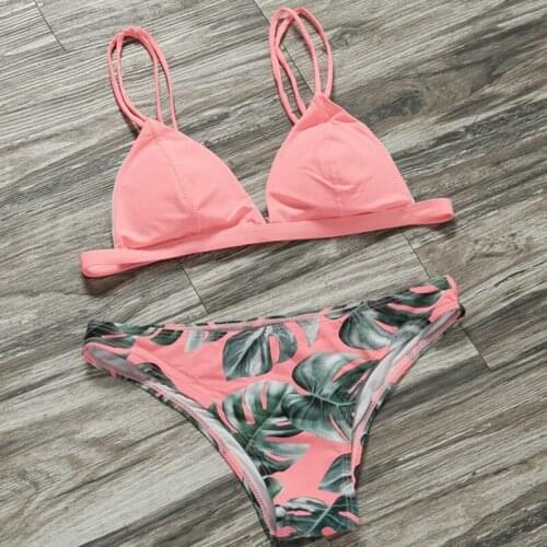 2021 Sexy High Waist Bikini Women Swimwear Bandeau Biquini Swimsuit Female Bathing Suit Push Up Bikini Set Summer Beachwear XL