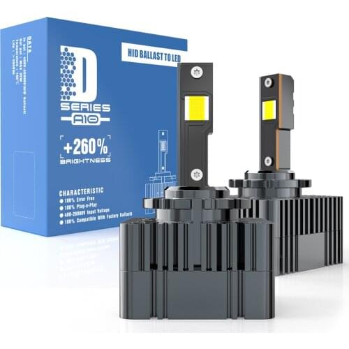 2pcs Mini 1:1 LED D1S D2S D3S D4S D1R D2R D3R D4R CANBUS Error Free Car Headlight 6000K Non-destructive installation