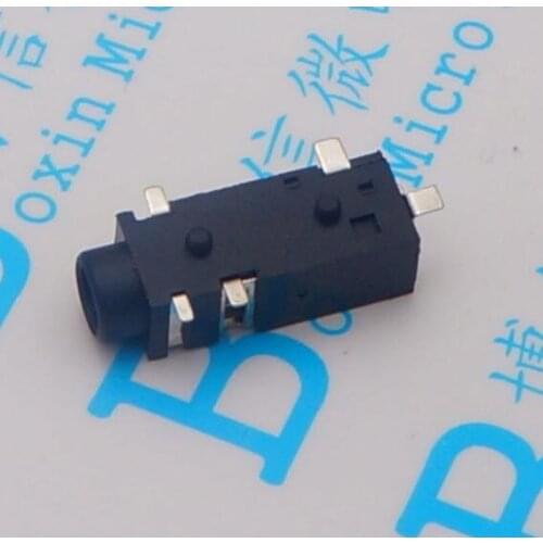 Free shipping 20pcs/lot 3.5mm Female Audio Connector 5 Pin SMD Headphone Jack Socket PJ-328 Best quality