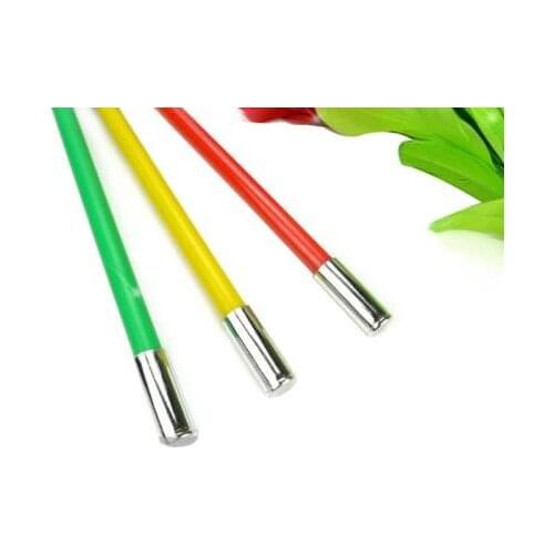 Free shipping Pack of 3 Changing Color Magic Wand Magic Cane Kids Magic Tricks Children Toys Party Magic Show Mind Easy to do