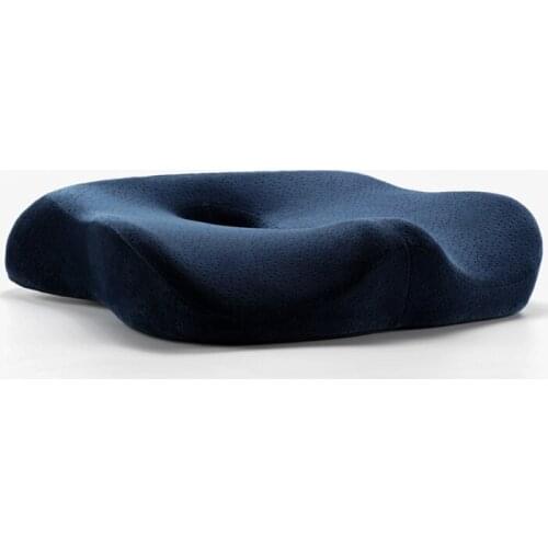 CHECA GOODS Premium Comfort Seat Cushion - Non-Slip Orthopedic 100% Memory Foam Coccyx Cushion for Office Chair Car Seat