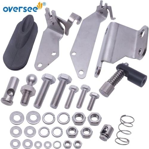 398-83880-1 Remote Control Fitting Kit For Tohatsu Outboard Motor 9.9HP 15HP 18HP 398-83880; 398838801M