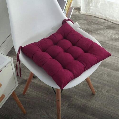 Square Wicker Chair Car Pillow Christmas Home Decoration 2021 4pc Cotton Chair Cushion Indoor And Outdoor Dining Cushion