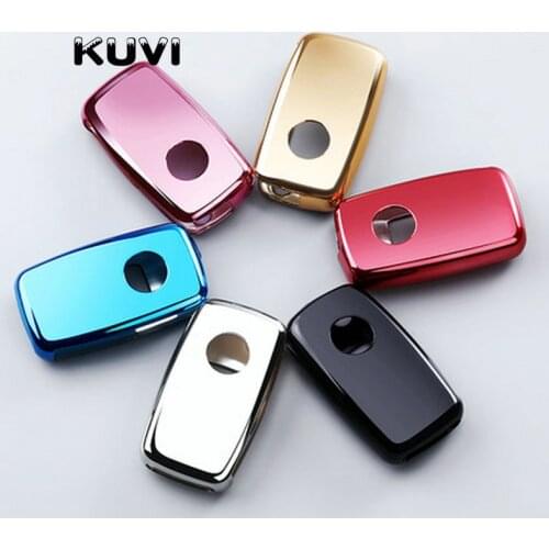 For Volkwagen Polo Bora Tiguan Passat Golf 6 Lavida Scirocco Soft TPU Protection Car Key Case Shell Cover Auto Accessories