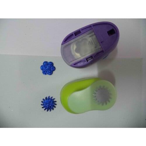 2pcs(2.5cm) sun and flower shape craft punch set Punch Craft Scrapbooking school Paper Puncher eva hole punch free shipping