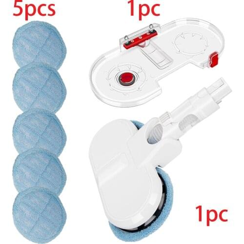 Electric Floor Brush Head and mopfit for Xiaomi Dreame V8/V9/V9B/V10/V11 Vacuum Cleaner Accessories