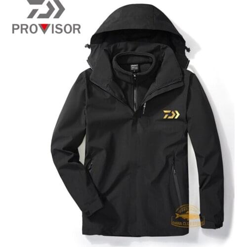 2020 New DAIWA Fishing Clothes Winter Hunting Waterproof Cold Warm Fishing Jacket Mens Outdoor on Foot Liner Fishing Jacket