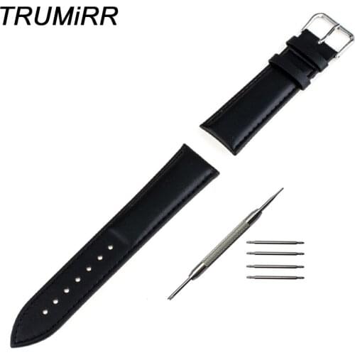 Calf Genuine Leather Watchband +Tool for Diesel Men Women Watch Band Wrist Strap Replacement Bracelet Black Brown 20mm 22mm 24mm