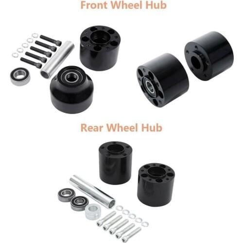 Motorcycle Front Rear Wheel Hub Single / Dual Disc For Harley Touring Models 2008-2021 non ABS models