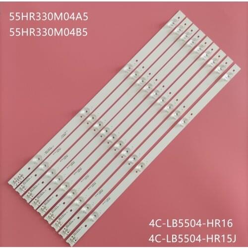 9pcs/lot led backlight screen for TCL 55" LCD TV backlight 55HR330M04A5 4C-LB5504-HR15J 4C-LB5504-HR16 55T1YP 55BC7600 55U6780C