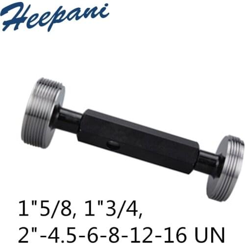 High quality 1"5/8, 1"3/4, 2"-4.5-6-8-12-16 UN plug gauges American system screw thread gauge