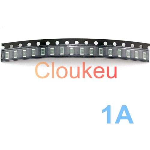 10Pcs JFC1206-1100TS Slow Blow Fuses SMD Disposable fuse 72V 1A