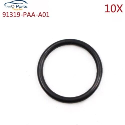 10pcs/Lot High Quality! 91319-PAA-A01 O-ring Fit For Honda Car Spool Valve Gasket 91319PAAA01 Black color