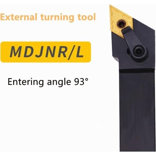 16mm 20mm 25mm MDJNR 1616H11 CNC Lathe Arbor Machining Cutter External Turning Tools Holder Boring Metal Cutting Toolholders