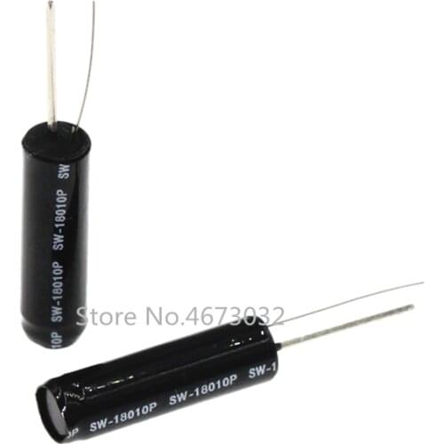 20PCS SW-18010P Spring Sensor Switch Vibration Sensor Switch Shake Normally Closed