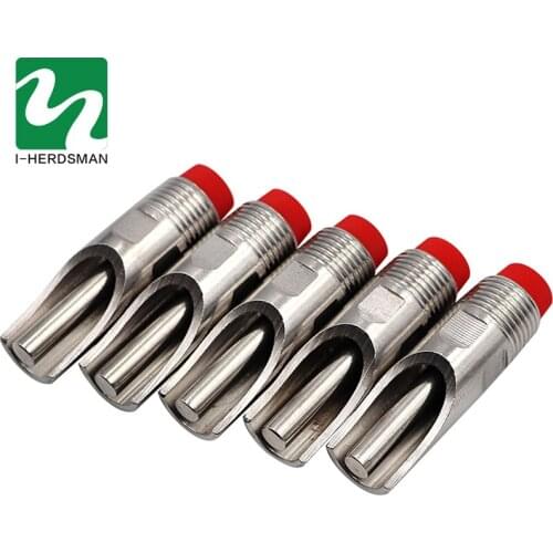 5 Pcs Livestock Pig Feeding Drinking Water Nipple Waterer Farm Equipment Pig Automatic Nipple Drinking Livestock Supplies