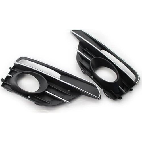 5C5854661J 5C5854662J 1 Pair Front Left & Right Bumper Fog Light Lamp Grille Cover Fit for VW Beetle 2016 2017 2018 2019