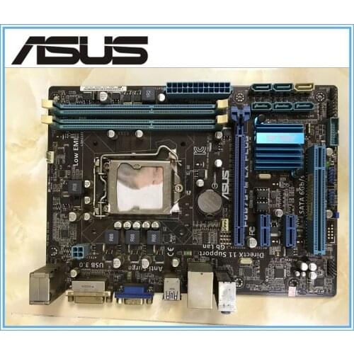 Free shipping original motherboard for ASUS P8B75-M LX PLUS DDR3 LGA 1155 For i3 i5 i7 cpu 16GB B75 Desktop Motherboard