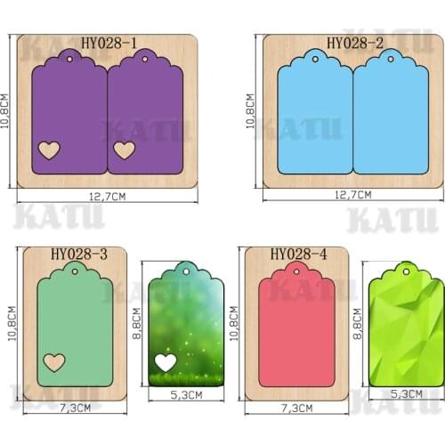 Tag Card 2019 new wooden mould cutting dies for scrapbooking Thickness/15.8mm