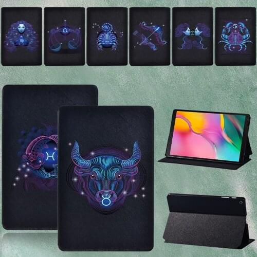 For Samsung Galaxy Tab A 8.0'' 2019 SM-T290 SM-T295 Shockproof High Quality Pu Leather Cover + Free Stylus