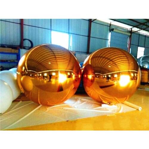 HOT 5 Colors New Arrival Reflective Giant Inflatable Mirror Ball Hot Sale Giant Inflatable Ball For Advertising