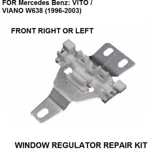 FOR WINDOW REGULATOR REPAIR METAL SLIDER FOR MERCEDES VITO W638 FRONT LEFT OR RIGHT 1996-2003