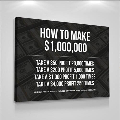 Fashion Poster Inspirational Canvas Art Suppliers Prints Success Canvas Paintings On the Wall Art Picture For Living Room Office