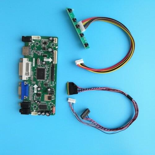 Controller kit DIY for LTM215HT03 Screen 21.5" 1920X1080 monitor panel audio M.NT68676 LCD display HDMI VGA DVI LED driver boar