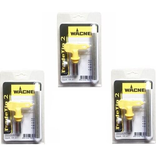 Aftermarket spare parts Airless paint sprayer nozzle tips 517/515/519 with gun filter 60 mesh insert tool 6 pack