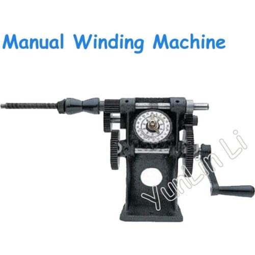New Manual Coil Winding Machine Hand Winder Dual Purpose Coil Machine